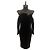 Abito Haute Couture Givenchy in velluto e seta blu navy FW2020