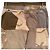 Dolce & Gabbana Patchwork Camouflage Cotton Pants Brown Beige Grey Dark green - view 9