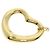Collana Open Heart di Tiffany & Co. in oro giallo 18K - vista 6