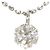 Autre Marque PT900 Platin-Halskette mit Diamant