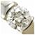 Autre Marque Platinring mit Diamant  - Ansicht 2