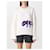 Off White Off-White Wollpullover mit Logo Lila Aus weiß  - Ansicht 2