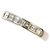 Autre Marque PT900 Platinring mit Diamant