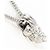 Autre Marque PT850 Platin-Halskette mit Diamant - Ansicht 2