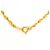 Autre Marque 24K Yellow Gold Necklace Golden - view 4