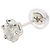 Autre Marque PT900 Platin Diamant Ohrstecker