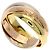 Anello Trinity Cartier in oro giallo rosa e bianco