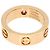 Cartier 18K Roségold-Ring mit rosa Saphir - Ansicht 4