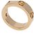 Cartier 18K Roségold-Ring mit rosa Saphir - Ansicht 6