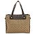 Céline Celine Handtasche aus Canvas mit Macadam-Muster Braun