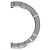 Cartier Lanieres Halb Diamantring - Ansicht 6