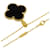 Van Cleef & Arpels Magic Alhambra Onyx Necklace in 18K Yellow Gold  - view 2