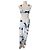 Autre Marque Set Kapital Tie-Dye con Crop Top e Pantaloni Flare Rosa Bianco Blu