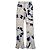 Autre Marque Set Kapital Tie-Dye con Crop Top e Pantaloni Flare Rosa Bianco Blu - vista 7