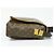 Borsa a tracolla Abbesses Louis Vuitton in tela Monogram Marrone - vista 3
