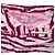 Dolce & Gabbana Falda Mini Estampado Cebra Rosa Blanco - vista 4