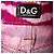 Dolce & Gabbana Falda Mini Estampado Cebra Rosa Blanco - vista 5