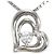 Autre Marque Collana in oro bianco 14K e diamanti D'oro
