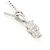 Autre Marque PT850 Platin-Halskette mit Diamant - Ansicht 2