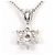 Autre Marque PT850 Platin-Halskette mit Diamant - Ansicht 3