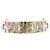 Autre Marque Anello a fascia in oro bianco 14K D'oro