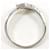 Autre Marque Weißgold-Ring mit Diamant Golden  - Ansicht 2