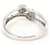 Autre Marque Weißgold-Ring mit Diamant Golden  - Ansicht 3