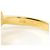 Autre Marque Bague anneau en or jaune 18K avec saphir rose et diamant Doré - vue 6