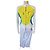 SET VINTAGE BIKER VERSACE JEANS COUTURE Bianco Blu Giallo