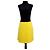 Moschino Cheap And Chic Mini gonna gialla Moschino vintage 2000s in stile mod Giallo