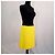 Moschino Cheap And Chic Mini gonna gialla Moschino vintage 2000s in stile mod Giallo - vista 3