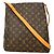 Borsa Musette Salsa Louis Vuitton in Canvas Monogram GM Marrone - vista 2