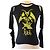 VERSACE JEANS COUTURE BAPHOMET MANGA LARGA Negro