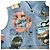 DOLCE & GABBANA 2004 DENIM-WESTE Blau Mehrfarben - Ansicht 6