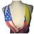 VESTIDO ESTAMPADO MOSCHINO 2016 SUPER Multicolor - vista 9