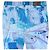 JUST CAVALLI ROBERTO CAVALLI 2001 JEANS CON ESTAMPA DENIM Blanco Azul - vista 7