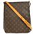 Borsa Musette Salsa Louis Vuitton in Canvas Monogram GM Marrone
