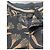 Autre Marque Captain Tortus weit geschnittene Hose mit Blumenprint Braun Schwarz - Ansicht 3