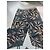 Autre Marque Captain Tortus weit geschnittene Hose mit Blumenprint Braun Schwarz - Ansicht 4