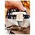 Isabel Marant Pour H&M Pantalones H&M con estampado geométrico Negro Blanco Azul - vista 4