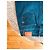 Pleats Please PLEASE Blauer Jeansrock lang mit Schlitz - Ansicht 4
