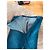 Pleats Please PLEASE Blauer Jeansrock lang mit Schlitz - Ansicht 5