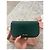 Miu Miu Borsa a Tracolla in Pelle Verde Effetto Coccodrillo con Gioiello - vista 2