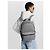 Louis Vuitton Monogram Leder Rucksack Grau - Ansicht 9