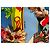 Carré Hermès Kachinas Kermit Oliver Blu Multicolore - vista 3