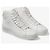 Jimmy Choo Maieko Sneakers alte in pelle bianca Bianco - vista 12