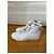 Jimmy Choo Maieko Sneakers alte in pelle bianca Bianco - vista 2