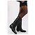 Steve Madden Botas Vaqueras de Cuero Negro - vista 3
