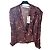 Blusa de seda IRO Paris ZARFI Estampado Ikat Negro Roja