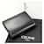 Céline Celine Triomphe Small Flap Wallet Shiny Calfskin Wallet Black  - view 2